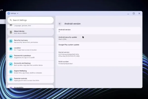 Svelato il sistema operativo Aluminium di Google in un video esclusivo di 16 minuti