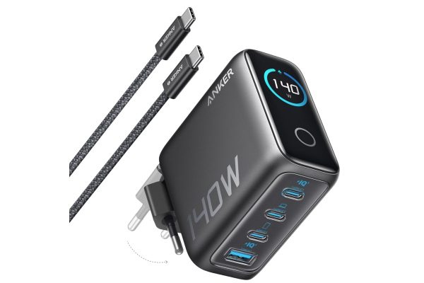 Anker Zolo: Caricatore USB-C 140W con 4 Porte in Offerta a 63,16€!
