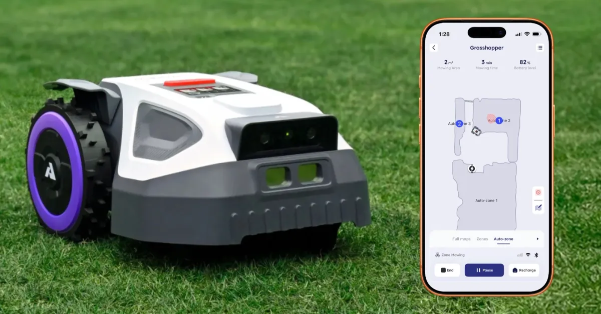Il robot tosaerba Anthbot M9, controllato da iPhone, che si occupa della mia erba!
