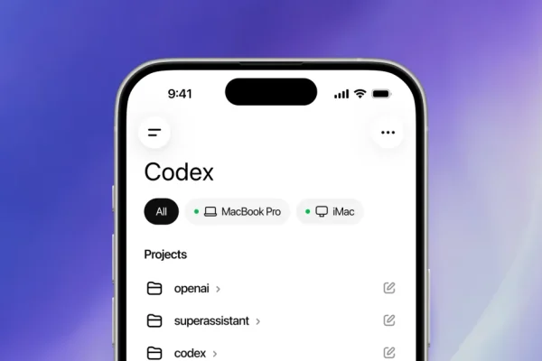 Codex di OpenAI disponibile nell’app mobile di ChatGPT!