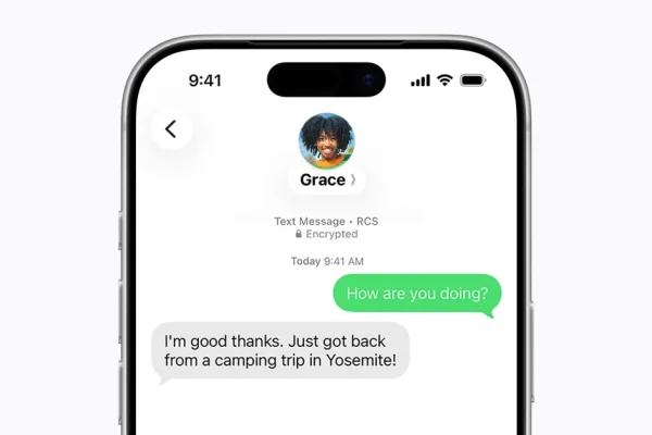 Apple introduce le chat RCS criptate su iPhone