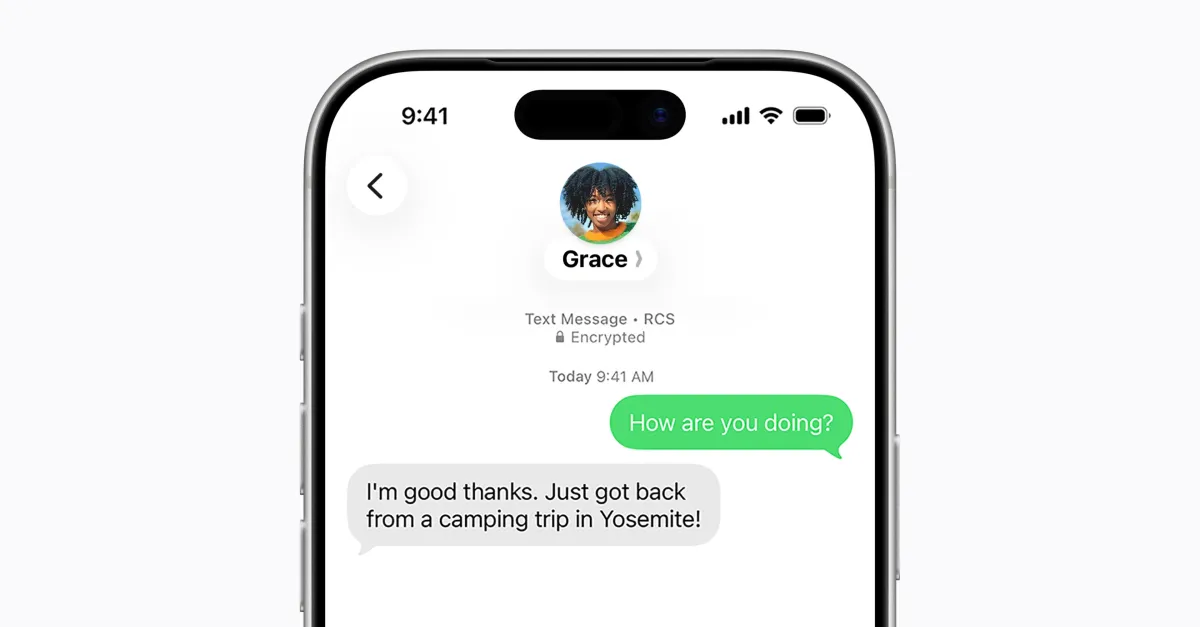 Apple introduce le chat RCS criptate su iPhone