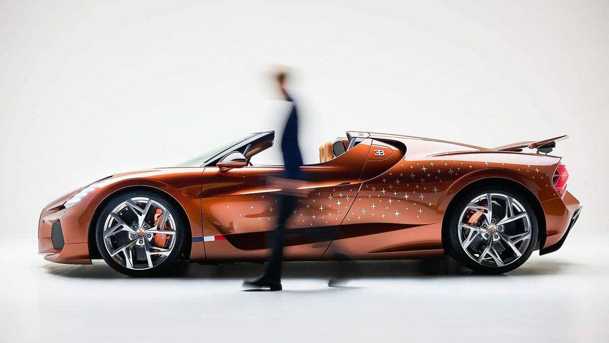 Bugatti W16 Mistral: un tributo letterario con ‘Le Retour du Jeune Prince’