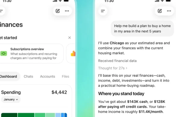 OpenAI richiede a ChatGPT l’accesso ai tuoi conti bancari