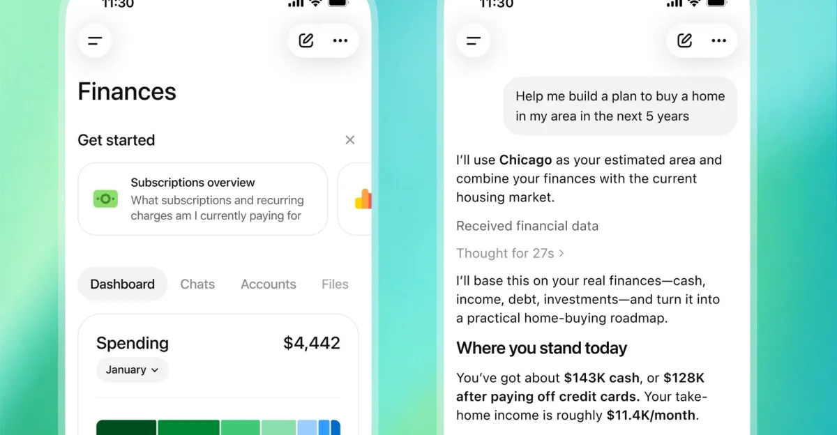 OpenAI richiede a ChatGPT l’accesso ai tuoi conti bancari
