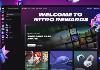 Discord lancia Nitro Rewards: accesso gratuito al livello base di Xbox Game Pass per gli iscritti