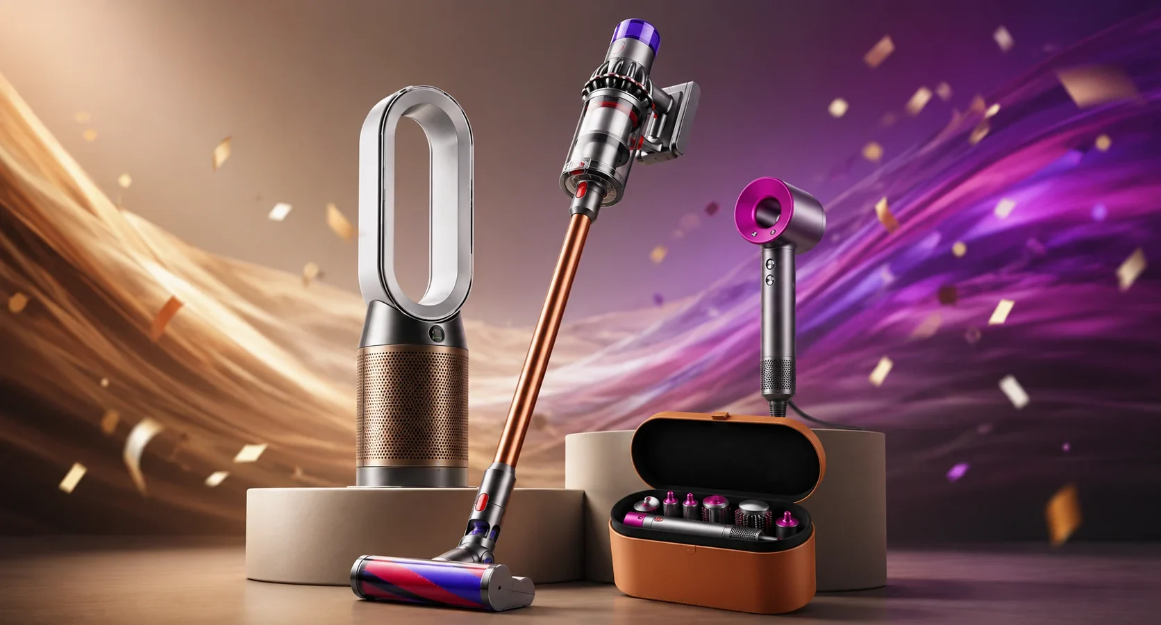 Dyson in Offerta: Sconti Eccezionali fino a -250€ su Aspirapolvere, Purificatori e Prodotti di Bellezza