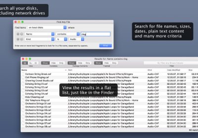 Trova File su Mac: Con Find Any File Non Sbaglierai!