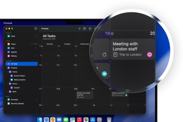 Gestire Attività e Progetti su Mac: Mantieni la Concentrazione con Firetask 5