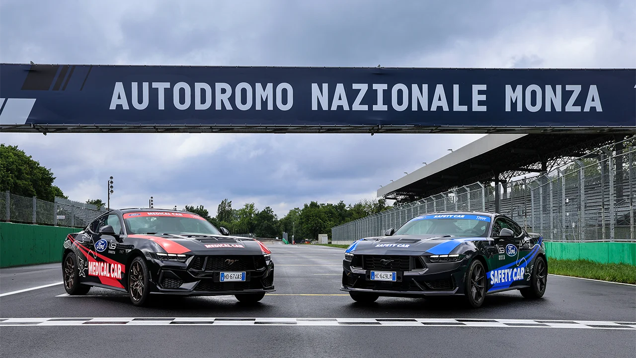 Ford stringe un accordo con l’autodromo di Monza: Safety Car e veicoli elettrici per la sicurezza in pista