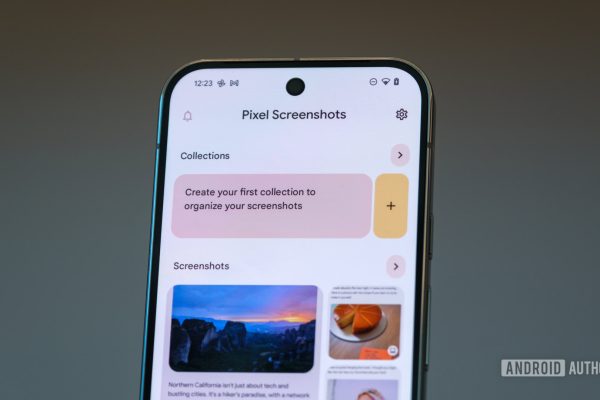 L’app Pixel Screenshots potrebbe arrivare su Aluminium OS
