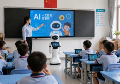 IA nelle scuole: il piano cinese per coinvolgere 200 milioni di studenti fin dal primo giorno di elementari