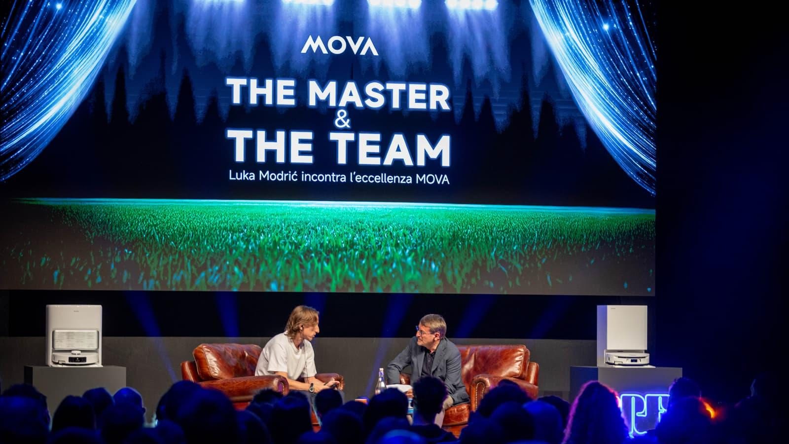 MOVA conquista Milano con Modrić e il V70 Ultra Complete