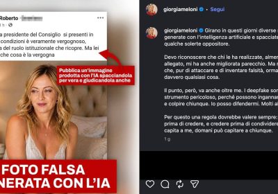 Giorgia Meloni: Al centro della tempesta di disinformazione deepfake