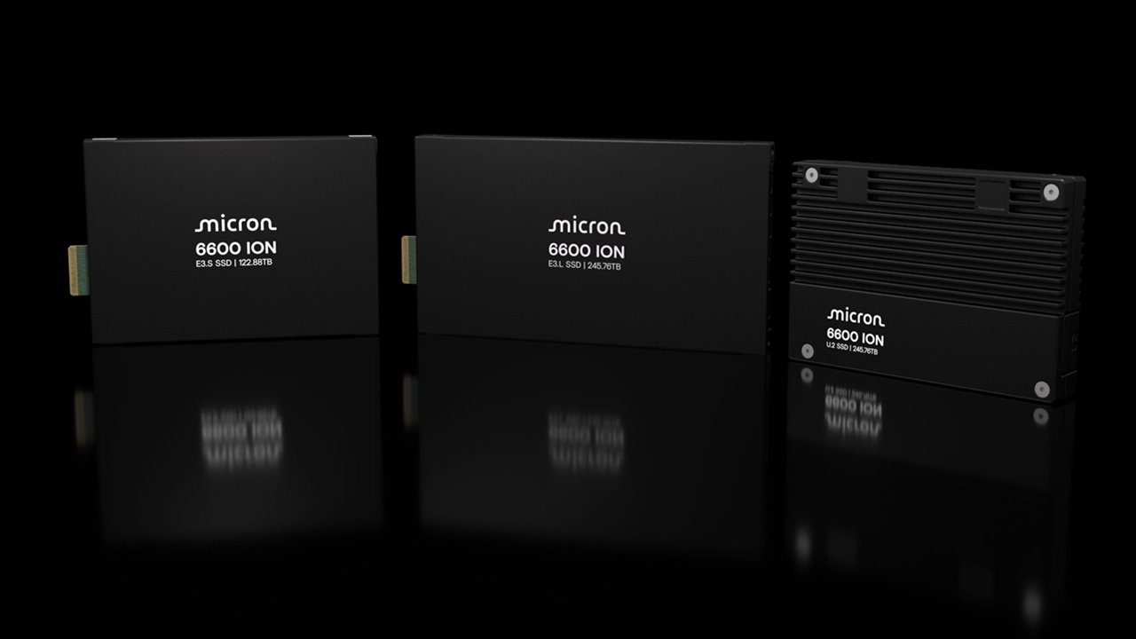 Micron ION 6600: l’SSD da 245 TB con prestazioni straordinarie è ora disponibile!