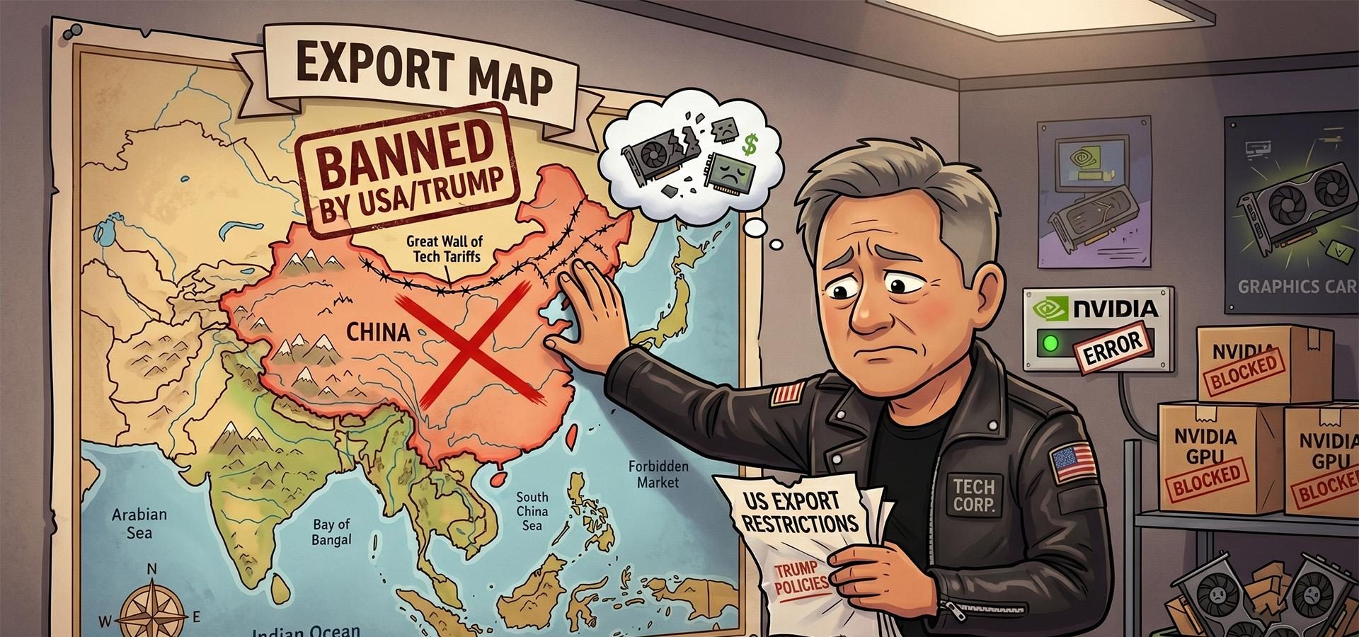 NVIDIA in crisi in Cina: autogol clamoroso del governo USA