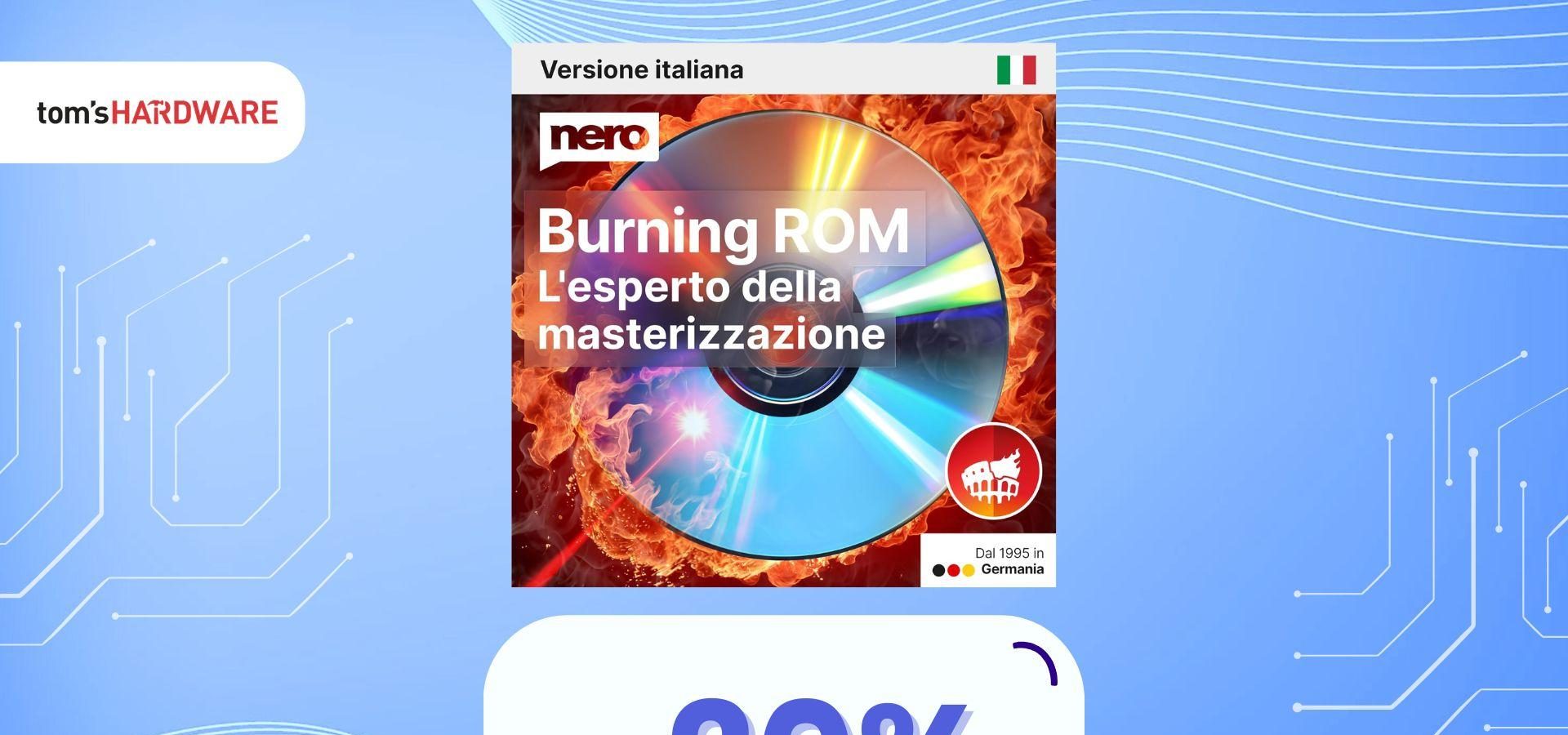 La leggenda continua: Nero Burning ROM a soli 39,95€ su Amazon!