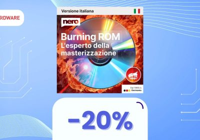 La leggenda continua: Nero Burning ROM a soli 39,95€ su Amazon!