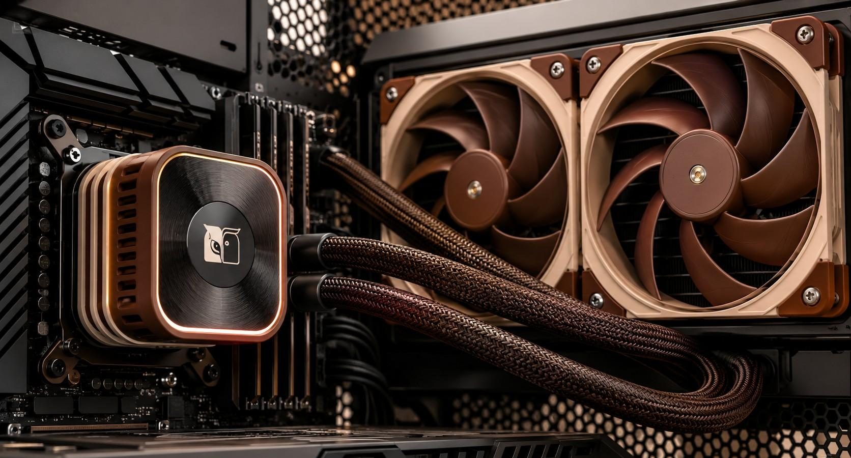 Noctua lancia il suo primo AIO: prestazioni eccezionali e silenzio garantito!