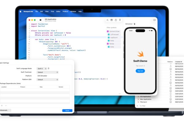 Usa Notepad.exe su Mac per eseguire Swift, Python e JavaScript senza Xcode!