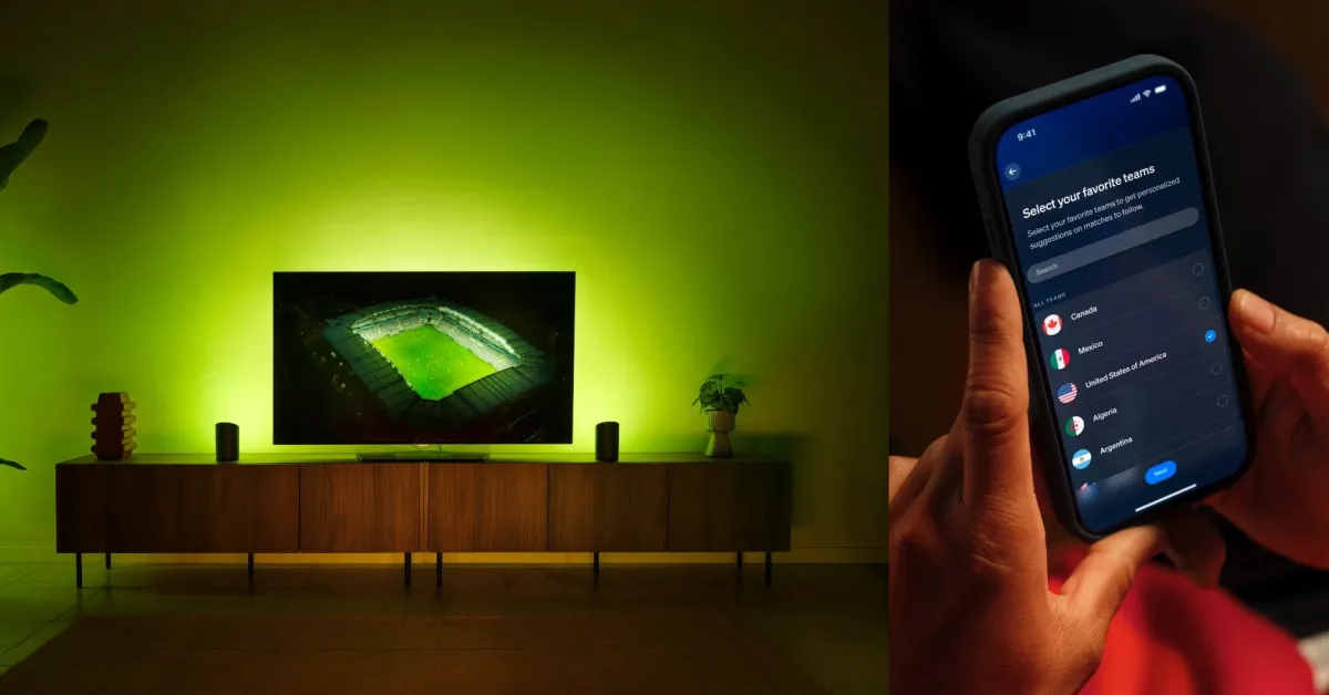 Le lampadine smart Philips Hue si preparano a reagire in tempo reale agli eventi sportivi dal vivo