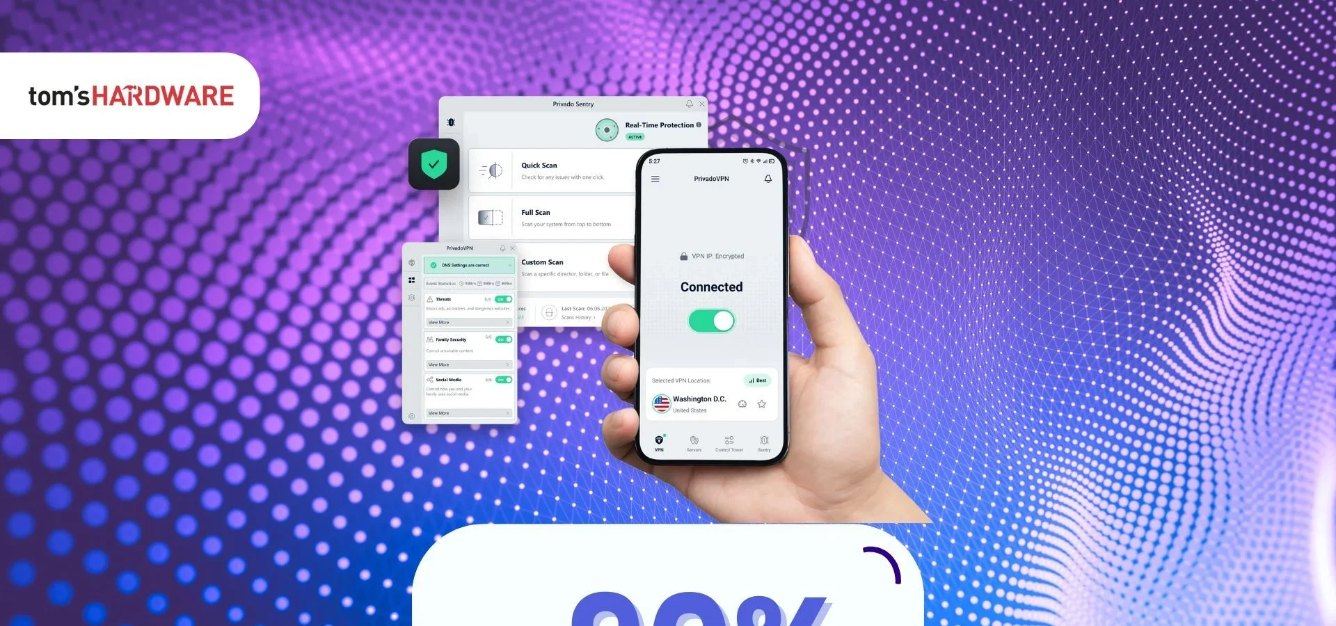 Scopri come ottenere la VPN di Privado a meno di un caffè grazie a uno sconto del 90%!