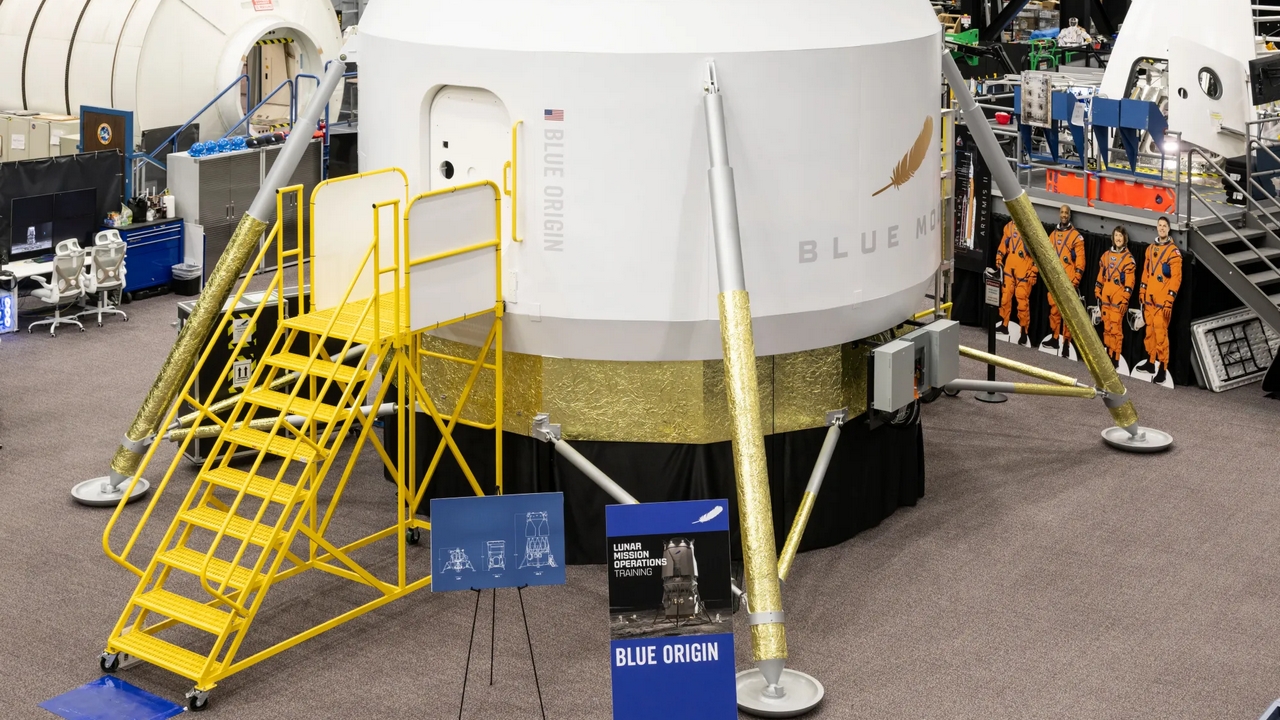Proseguono i lavori per i lander lunari Blue Origin: Blue Moon MK1 e MK2 verso le missioni Artemis