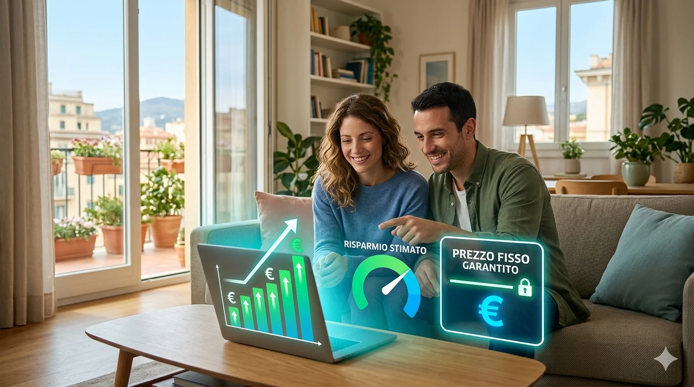 Scopri quanto puoi risparmiare con ENGIE: Simula e scopri il tuo prezzo fisso!