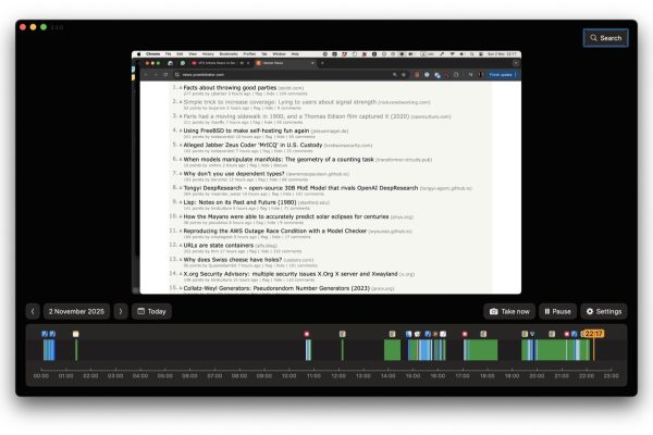 ScreenMemory su Mac: Registra Ogni Tua Attività e Rende Tutto Facile da Trovare