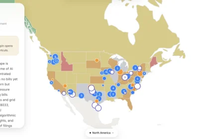 Mappa Globale: Monitoraggio dei Progetti di Data Center e delle Politiche sull’Intelligenza Artificiale