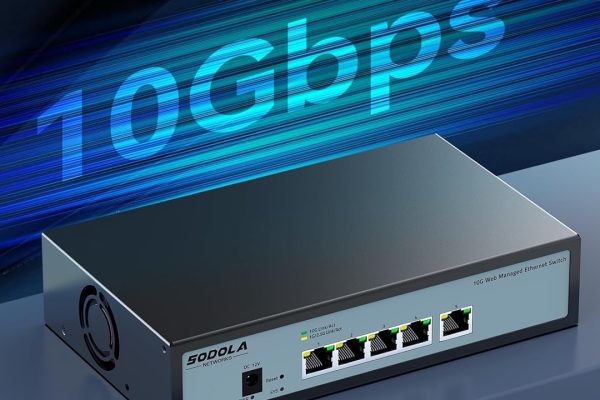 Switch 5 porte 10GBase-T gestito web a soli 137€: scopri l’ultra-velocità della rete su Amazon Italia!