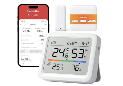 Offerta SwitchBot Stazione Meteo Wi-Fi a 49 €: Controlla Condizionatore e Monitora Temperatura e Umidità!