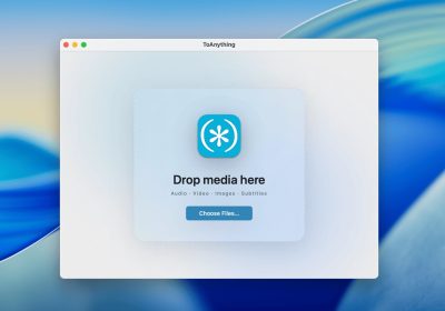 Convertire audio, video e immagini su Mac: scopri quanto è facile con ToAnything