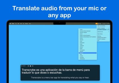 Transcrybe per Mac: Traduzione Audio in Tempo Reale per Sottotitoli e Conversazioni Live