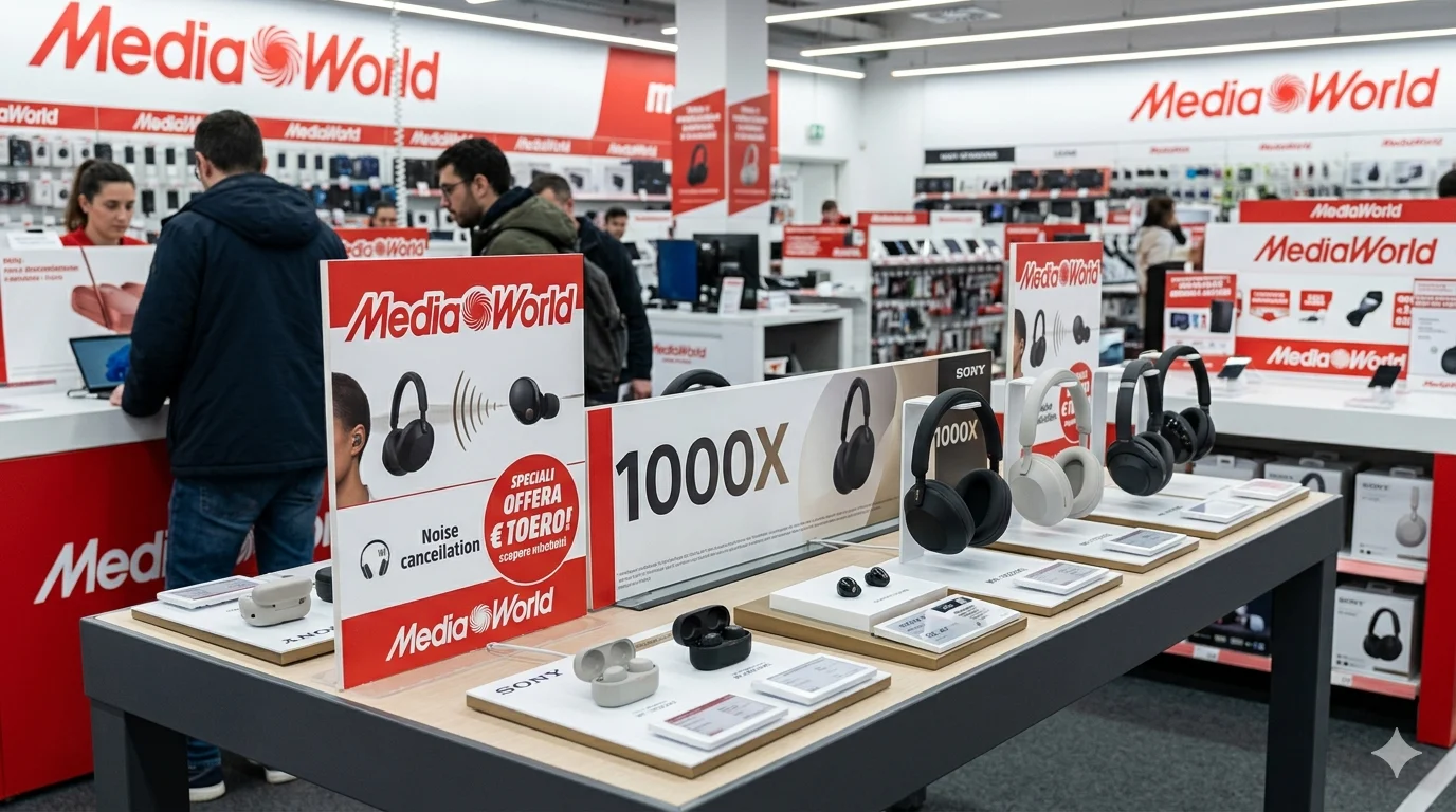 Offerte imperdibili sulla gamma Sony 1000X da MediaWorld!