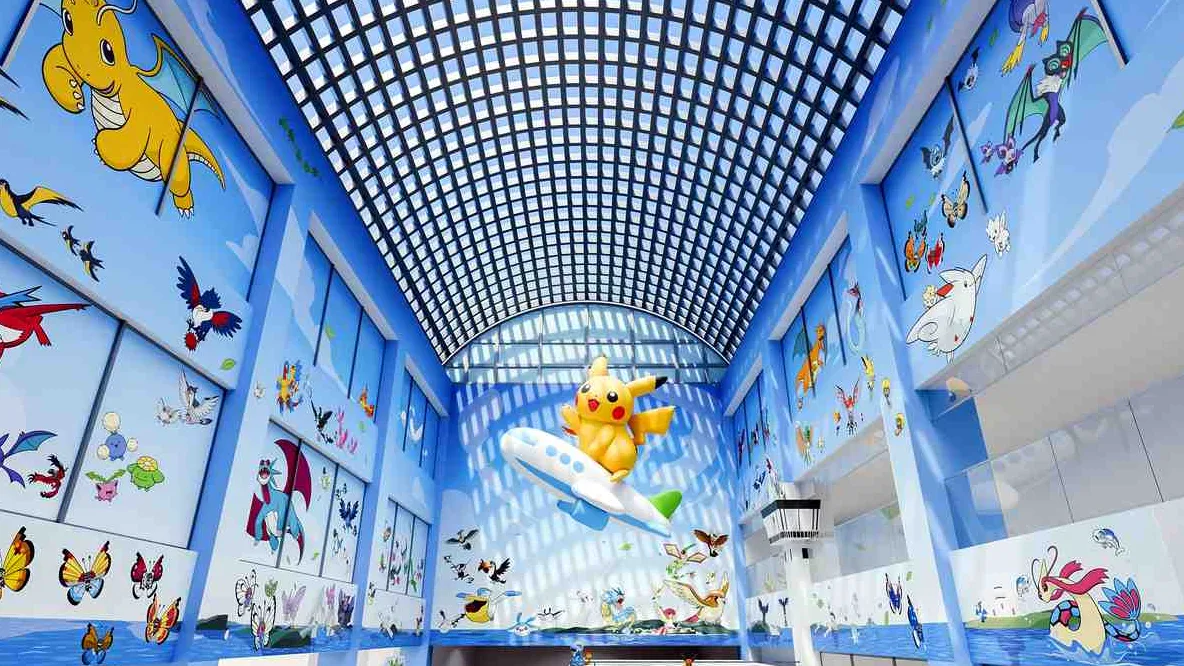 Scopri l’aeroporto giapponese interamente dedicato ai Pokémon!