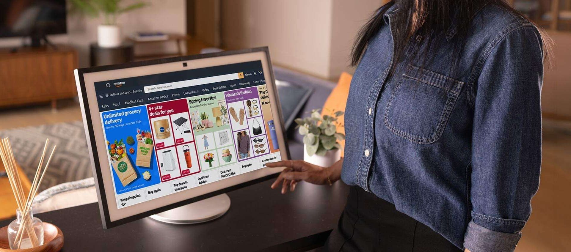 Amazon rivoluziona l’e-commerce con Alexa+ sugli Echo Show
