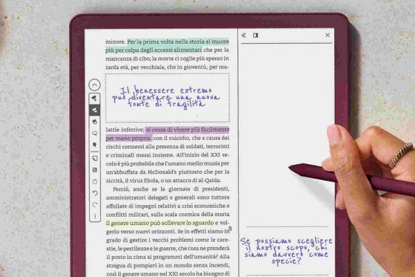 Kindle Scribe Colorsoft: il primo tablet e-reader a colori sorprende tutti!