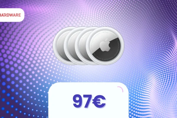 Non perderti più nulla: 4 Apple AirTag a soli 97€ per chiavi, zaino e valigia!