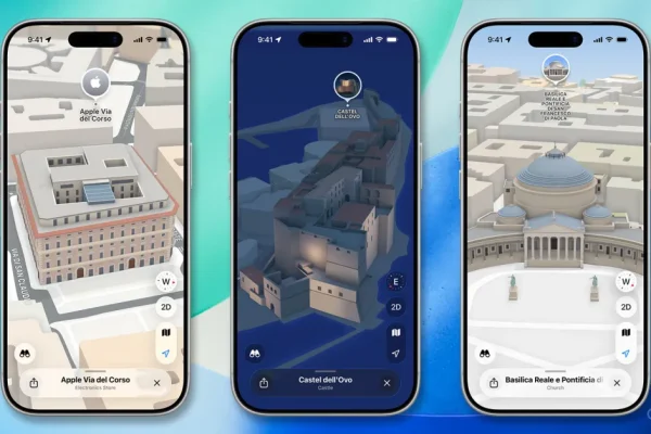 Apple Maps arricchisce l’esperienza nelle città: ora disponibile a Roma e Napoli!