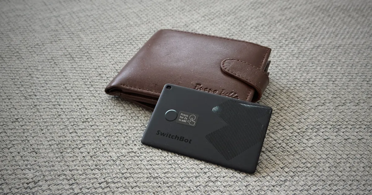 Recupera il tuo portafoglio smarrito con l’iPhone grazie alla SwitchBot Wallet Finder Card