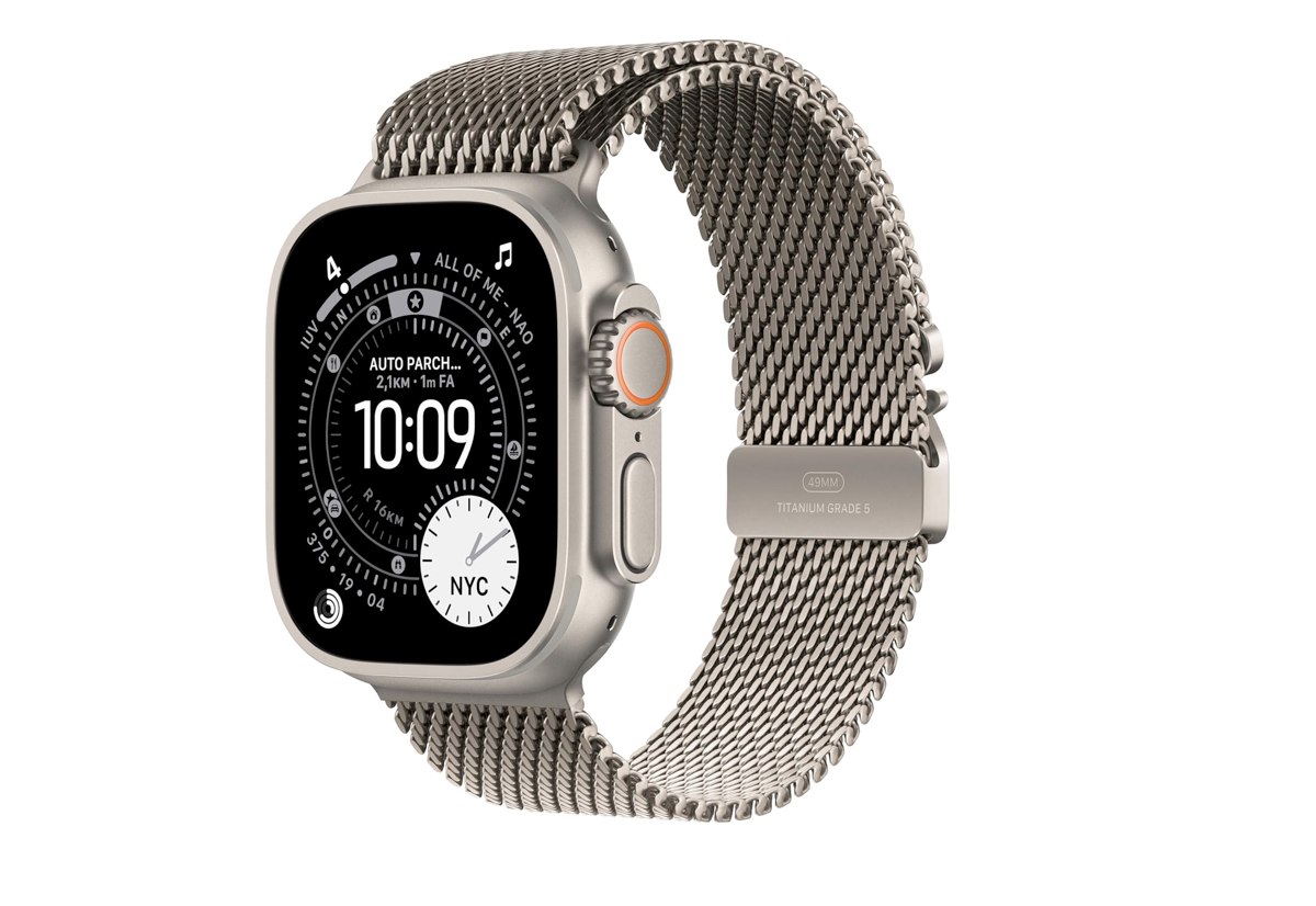 Apple Watch Ultra 3: Acquista il Bracciale in Maglia Milanese a Sole 789€!