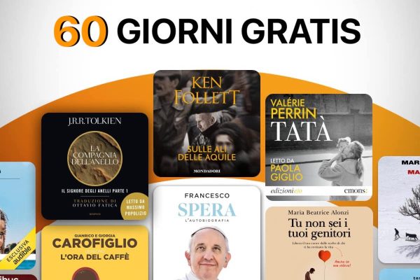 Prova Audible gratis per 60 giorni: Offerta esclusiva per clienti Amazon Prime!