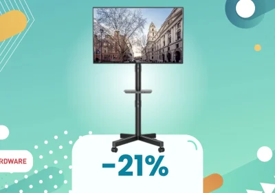 Scopri il Supporto da Pavimento per TV: Libertà Senza Ingombro a Solo 50€!