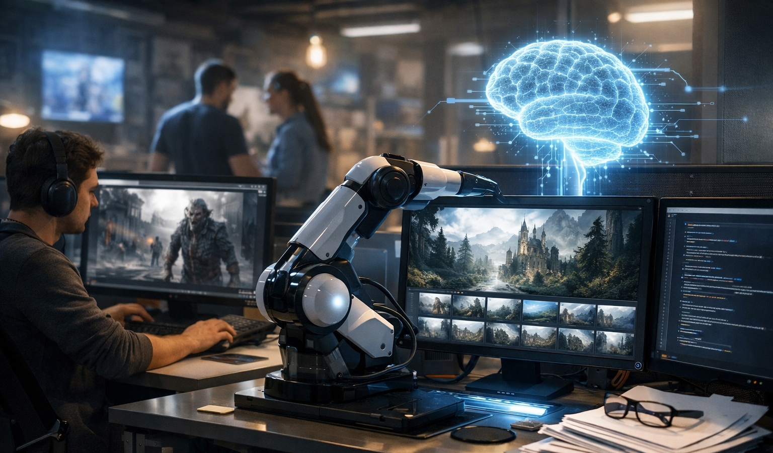 Capcom Abbraccia l’IA Generativa Senza Dimenticare il Talento Umano