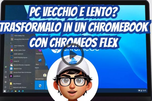 Guida pratica per velocizzare vecchi PC utilizzando ChromeOS Flex via USB