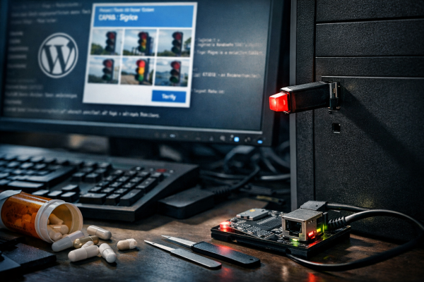 Allerta: Ritorna un malware su WordPress con falsi CAPTCHA!
