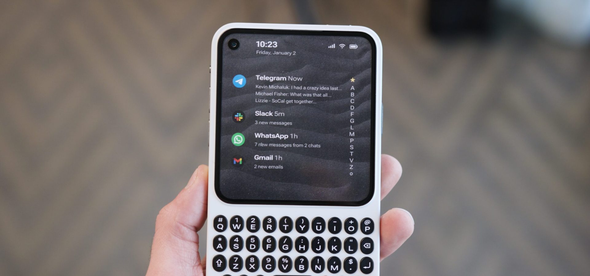Il Clicks Communicator verrà lanciato con Android 17