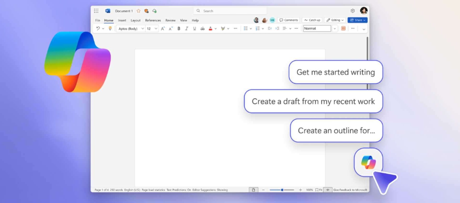 Copilot su Office: scopri il nuovo pulsante unico meno invadente!