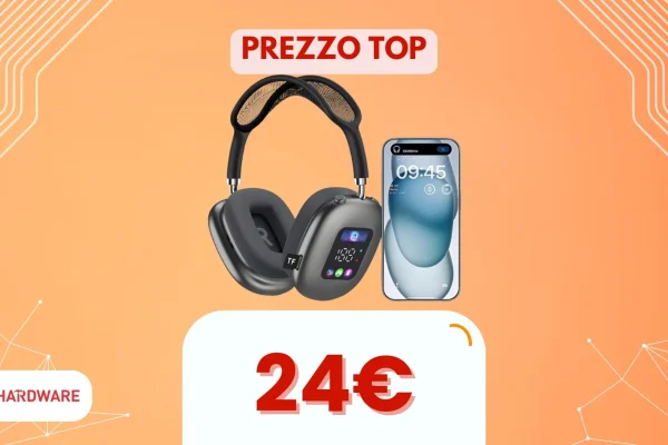 Cuffie con schermo integrato: innovazione geniale o semplice follia? Scopri il prezzo shock!